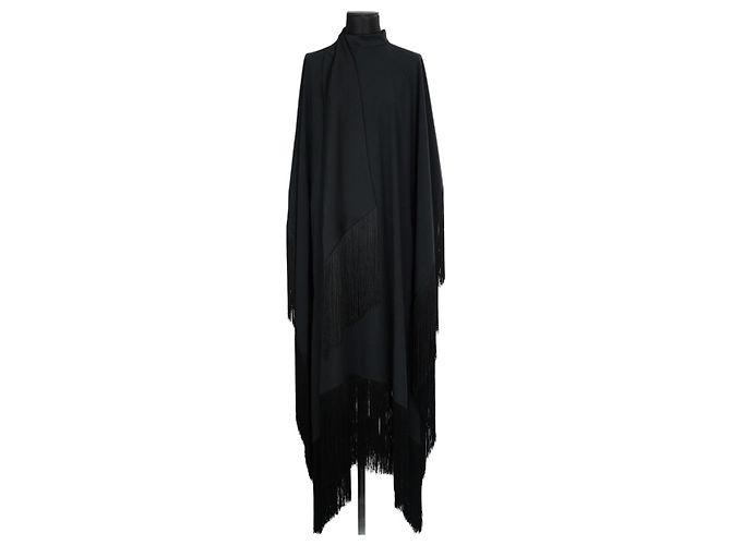 Autre Marque Schwarzer Cape