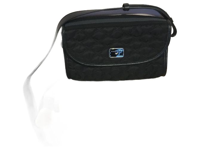 Pochette trapuntata Mauboussin nera in sintetico Nero