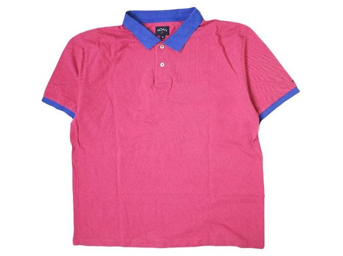 Autre Marque Top de algodón piqué con cuello contrastado NOAH NYC Rosa
