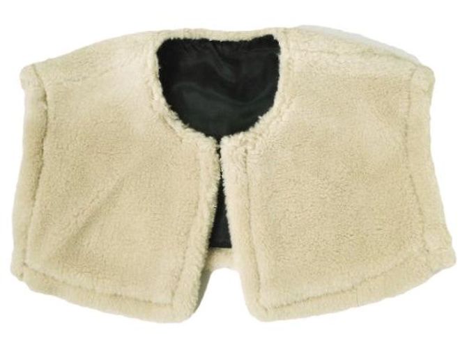 Autre Marque Colete Extra Curto de Lã e Pele
Colete de Lã e Pele Bege