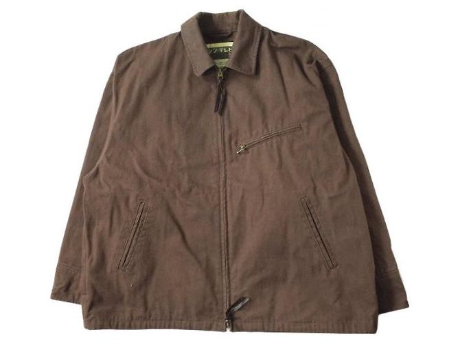 Autre Marque SSZ AOT YOUTH Baumwolljacke Dunkelbraun