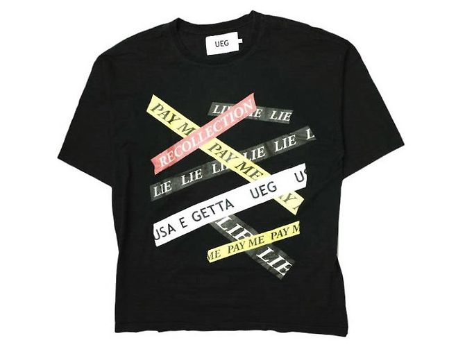Autre Marque Camiseta oversize de algodón UEG