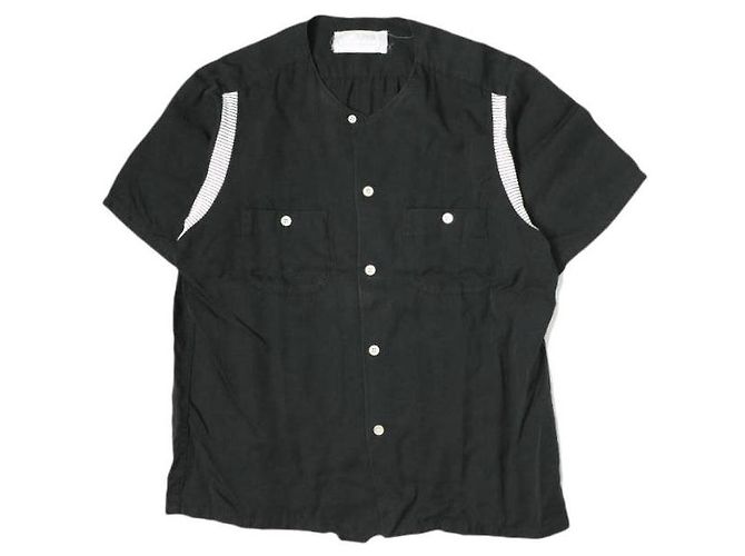 Autre Marque Azuma. Camicia in Tencel con collo rotondo