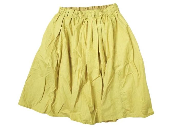 Autre Marque Falda de algodón Compact Spin Twill de DRESSTERIOR Amarillo
