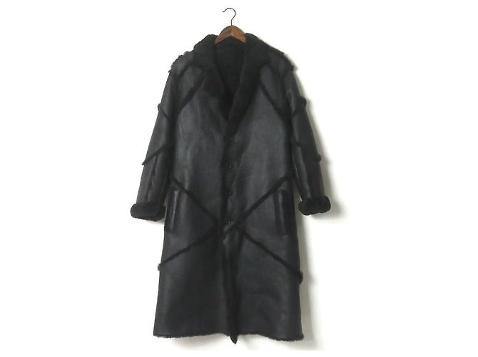 ETRO Real Mouton Chesterfield Coat