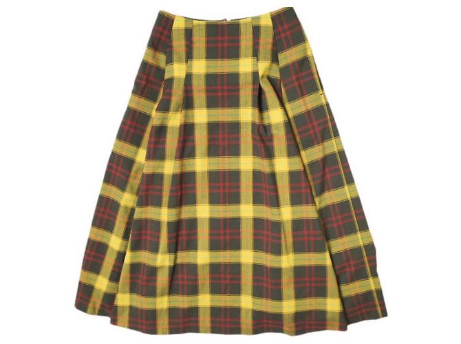 Autre Marque Gonna lunga Check Flare della filosofia MACKINTOSH