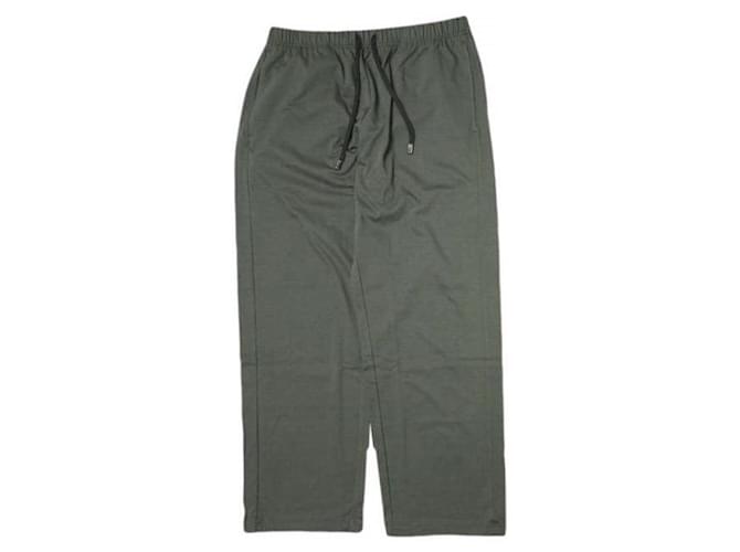 Autre Marque N.HOOLYWOOD COMPILE LINE WIDE EASY PANTS Cotton Pants Dark grey  ref.1935922