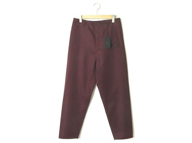 Autre Marque bukht NO SEAM Hosen aus hochdichtem Polyester Bordeaux