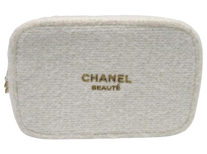 Vanity Chanel Beauty Collection Pouch White
