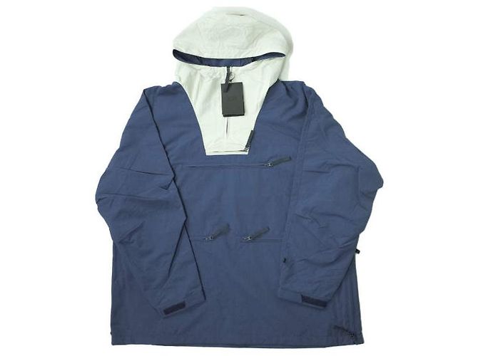 Autre Marque DAIWA PIER39 Veste Anorak Parka en Nylon Tech
 Bleu Marine