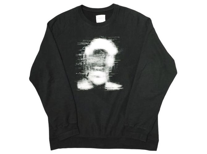 Autre Marque TAKAHIROMIYASHITA The Soloist. Schwarzer Oversized Crew Neck Sweatshirt John Smith