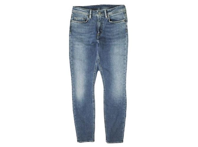 Acne Studios Climb Mittelblaue Jeans