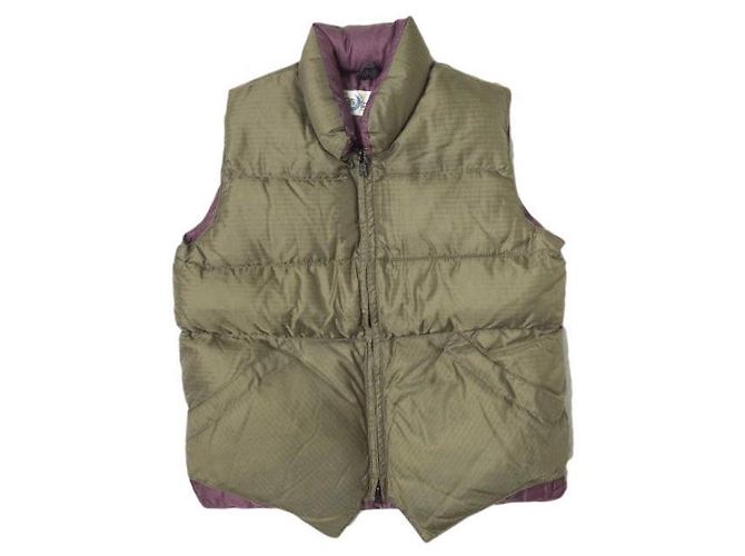 Autre Marque Chaleco de nylon con plumón de ganso Crescent Down Works XXXS