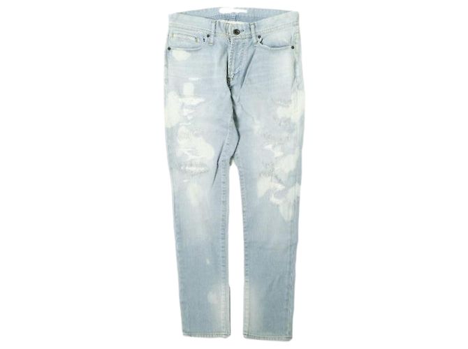 Autre Marque JEANS e-L805-039 Pantalones de mezclilla de algodón elástico