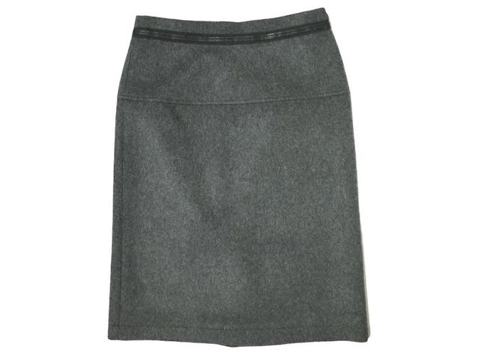 Woll-Polyester-Rock tao COMME des GARCONS