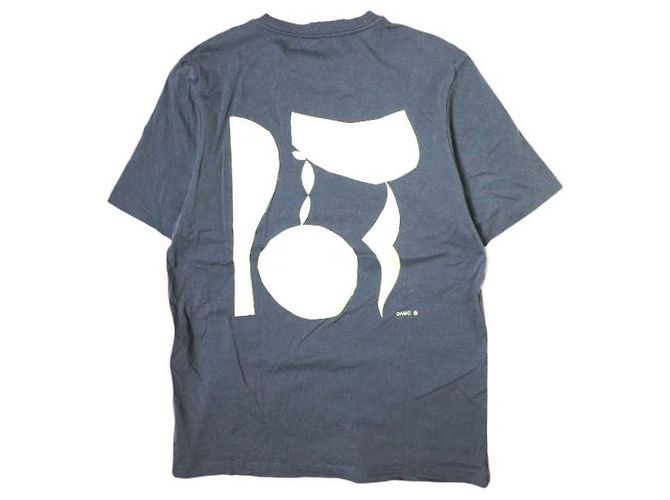 Autre Marque Camiseta de algodão com gráfico OAMC Azul marinho