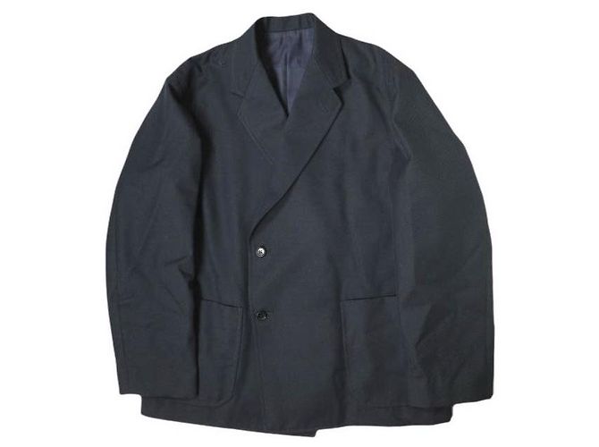 Autre Marque Ernie Palo WOOL EASY JACKET Wool Jacket Navy blue