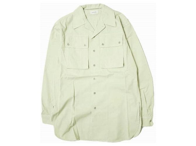 Autre Marque Camisa militar LEMAIRE de algodón gris