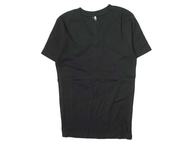 Autre Marque T-shirt Koko con scollo a V in cotone nera M