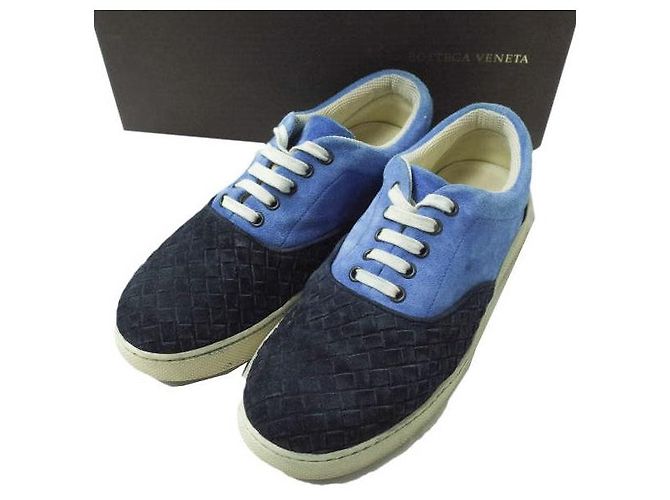 Sneakers basse in suede Bottega Veneta
