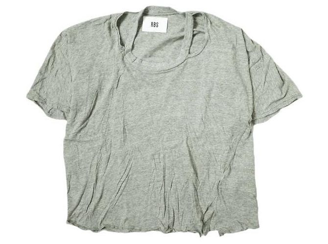 Autre Marque Camiseta de algodão RBS Ray BEAMS Marrom