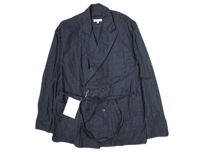 Autre Marque Cappotto doppiopetto 4B M.Z. di Engineered Garments x BEAMS PLUS Blu navy