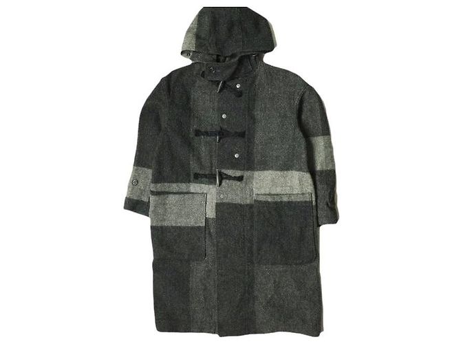 Autre Marque Engineered Garments Duffle Coat Wool Coat Dark grey