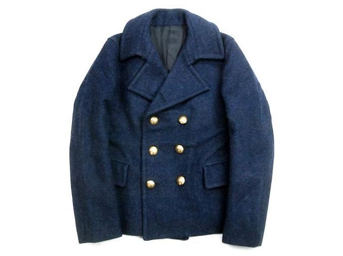 Autre Marque Cappotto corto in melton navy Scye