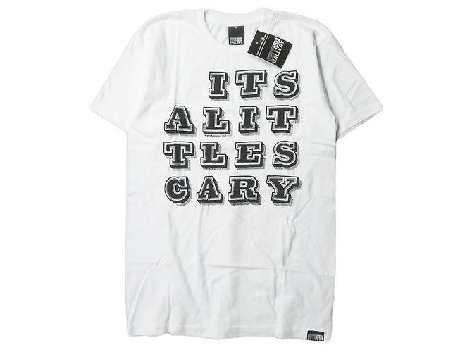 Autre Marque Camiseta de algodón FIFTY 24SF Gallery EINE SCARY TEE Blanco