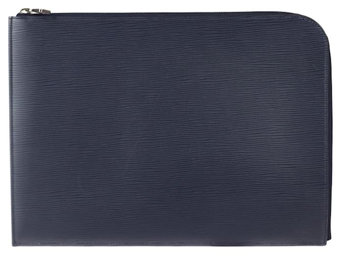 Louis Vuitton Pochette Jour Gm Navy blue Leather  ref.1938842