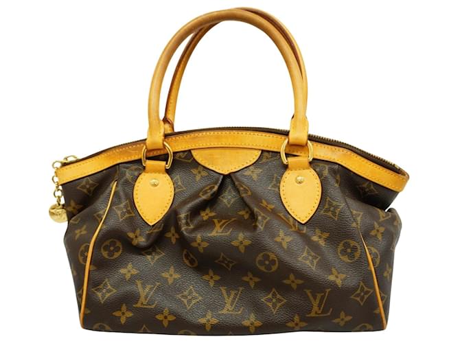 Louis Vuitton Tivoli Brown Cloth  ref.1938902