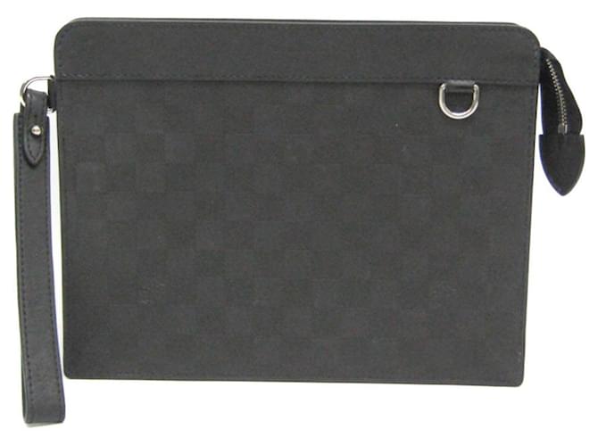 Louis Vuitton Takeoff Black Cloth  ref.1938978