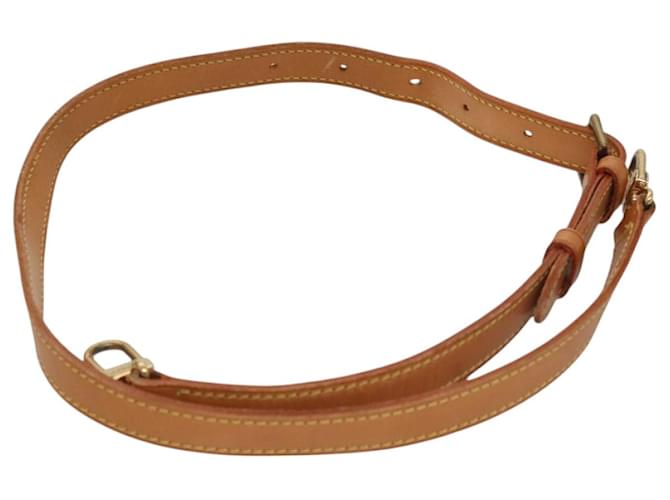 Louis Vuitton Shoulder strap Beige Leather  ref.1938993