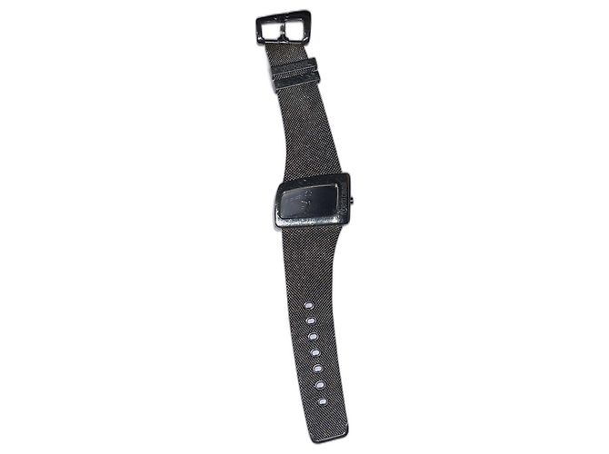 Autre Marque Reloj Roberto Cavalli de acero malla milanesa Hardware de plata