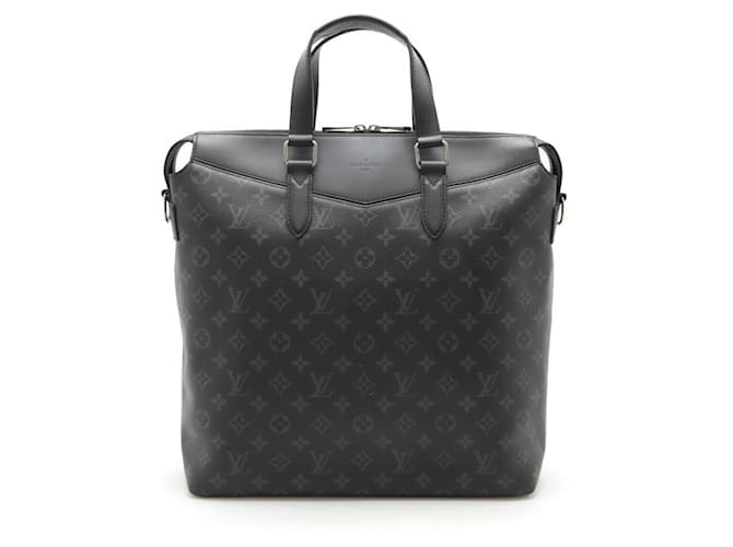 Louis Vuitton Monogram Eclipse Tote Explorer Briefcase M40567 Black Cloth  ref.1939501