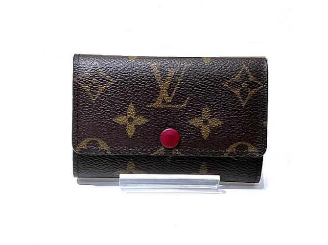 Louis Vuitton Monogram Key Case M60701 Brown Cloth  ref.1939709
