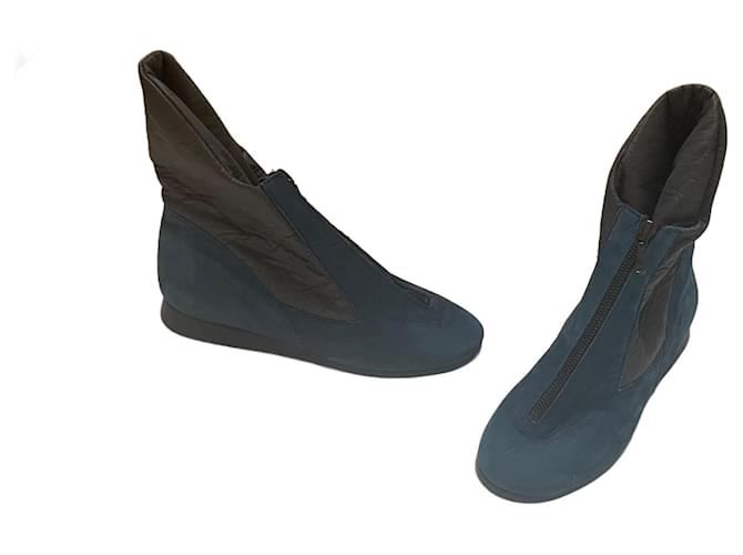 Autre Marque Arche Blue Grey Nylon Nubuck  ref.1940184