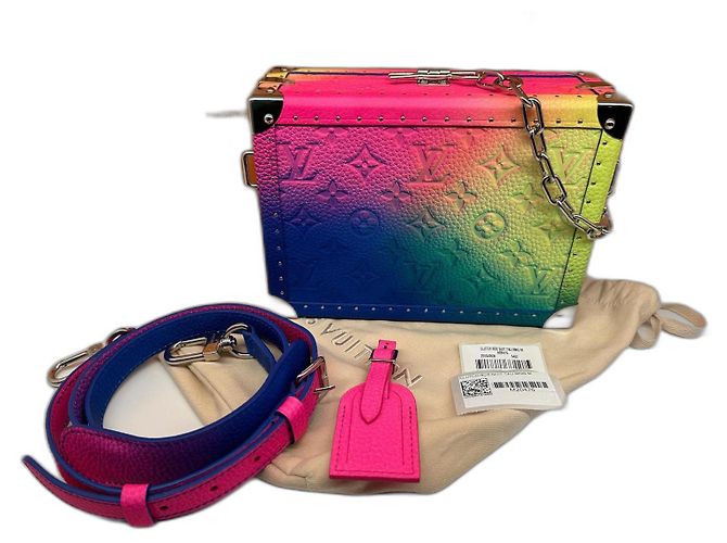 Boîte à clutch illusion Louis Vuitton Rose