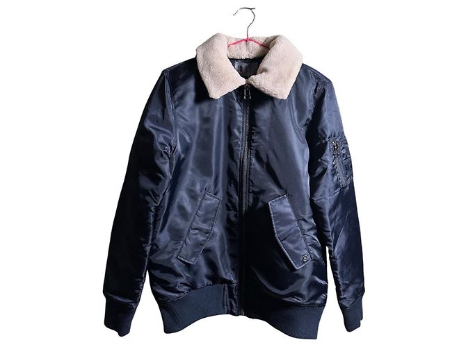 Jaqueta Bomber IQ + Berlin Azul Marinho