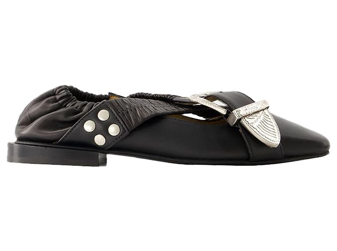 Aj928 Sandalen - Toga Pulla - Leder - Schwarz