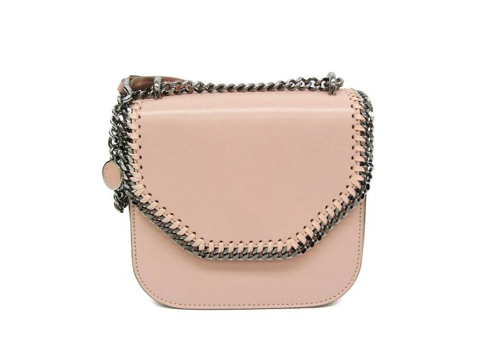 Stella Mc Cartney Bolsa de ombro mini BOX Stella McCartney Rosa