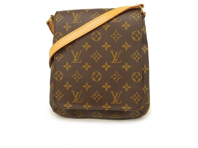 Louis Vuitton Musette Salsa Brown Cloth  ref.1942529