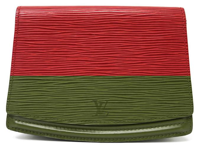 NEW LOUIS VUITTON TILSITT M52607 EPI LEATHER BELT BAG Red  ref.1942604