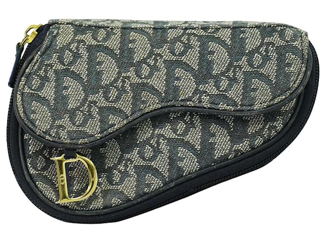 Dior Saddle Blue Cloth  ref.1942724
