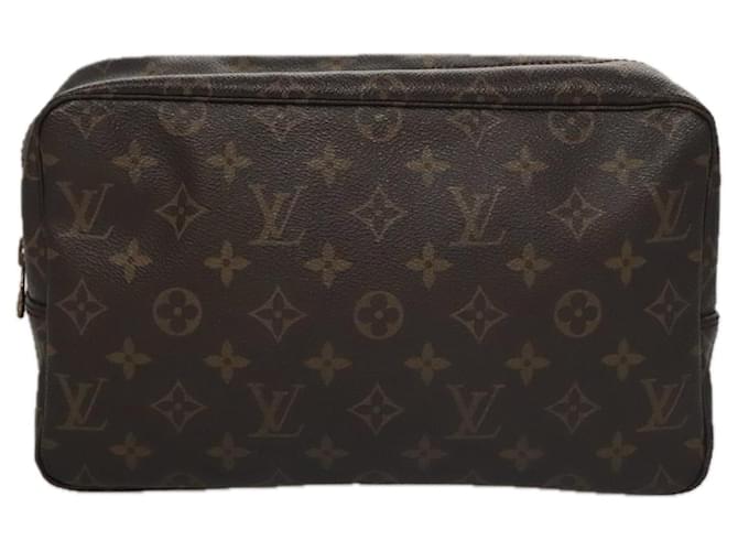 Louis Vuitton Trousse Toilette 28 Brown Cloth  ref.1942845