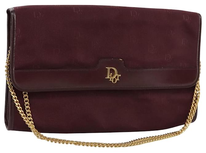 Dior Dark red Synthetic  ref.1943077