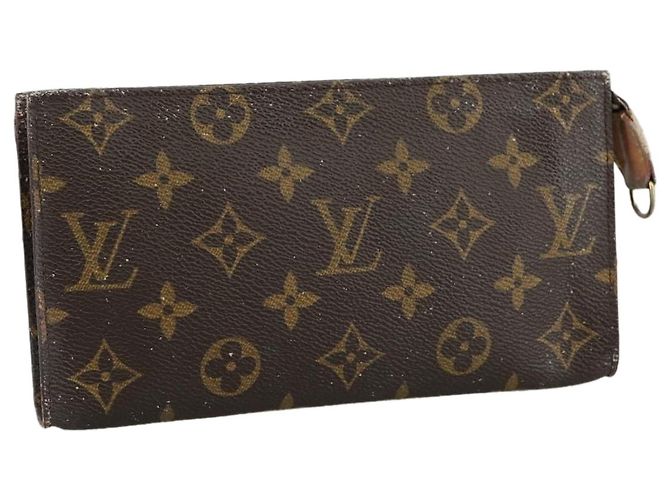 LOUIS VUITTON Monogram Bucket GM Pouch Accessory Pouch LV Auth th5503