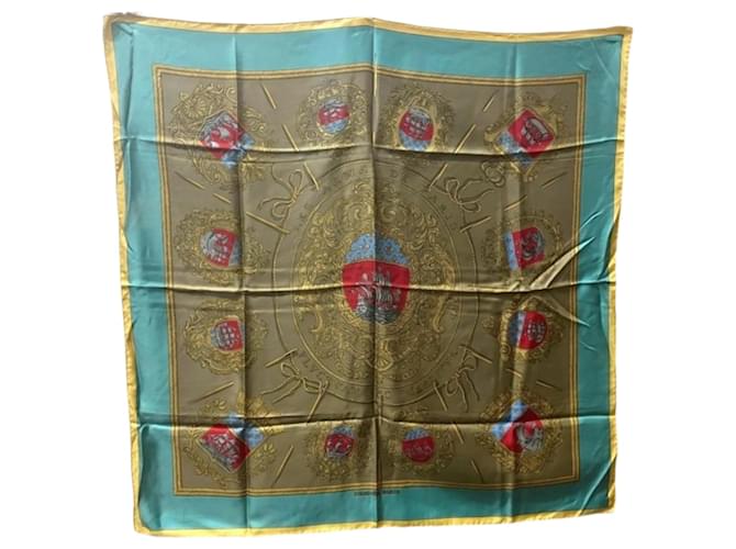 Hermès Carré 90 Multiple colors Silk  ref.1943303
