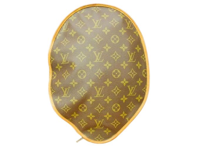 Louis Vuitton Racket Cover Brown Cloth