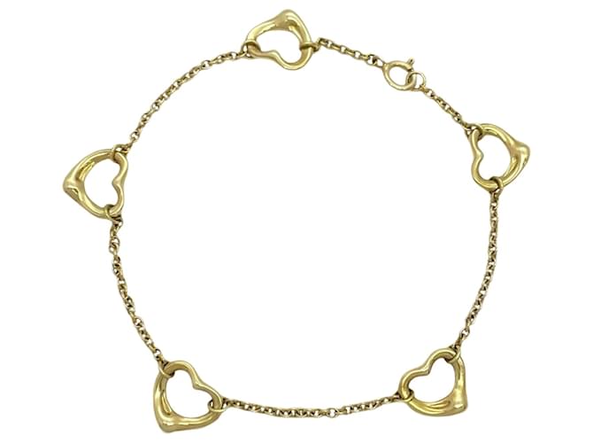 Tiffany & Co Coração Aberto Dourado Ouro amarelo  ref.1944495